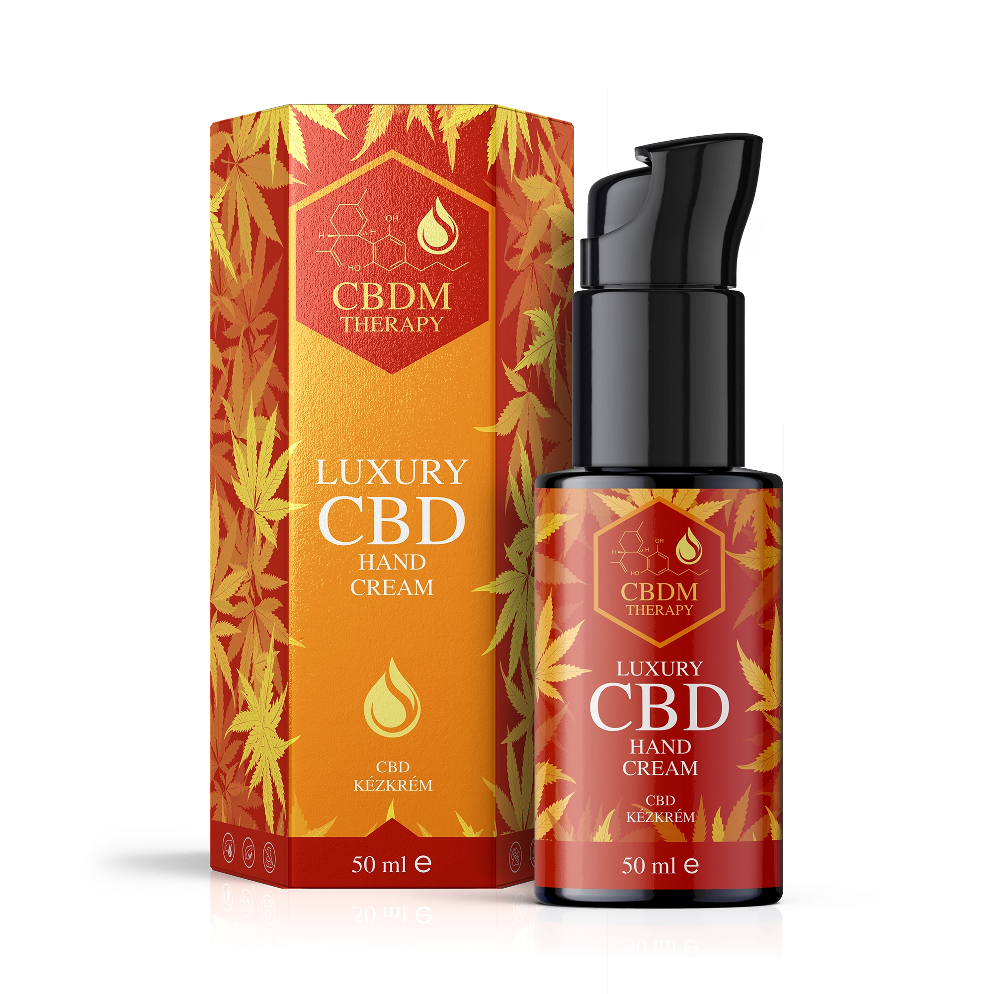 Organikus Rózsa & Avokádó CBD Kézkrém
