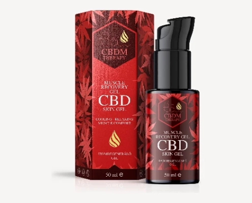 CBD Izomlazító Gél Sport Edition