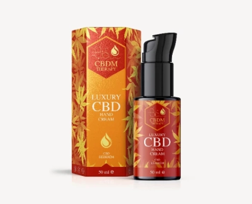 Organikus Rózsa & Avokádó CBD Kézkrém